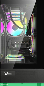 Корпус Formula V Line Crystal Z8 FLOE черный без БП