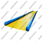 Водная горка без надувного дна, герметичная ТУРБО "Слайд", 25*4*0,5 м