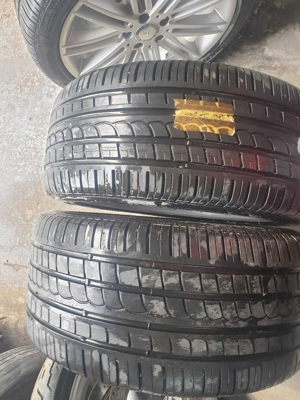 Шины летние Pirelli ZeroRosso 285/35 и 225/40 R18 4шт.