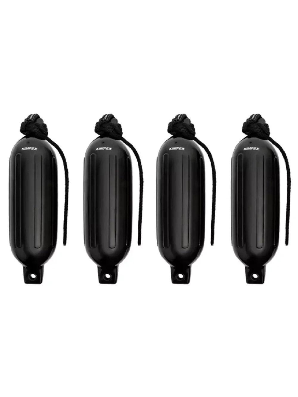 Комплект кранецев (4 шт) с шнурами Kimpex 584х165, черный