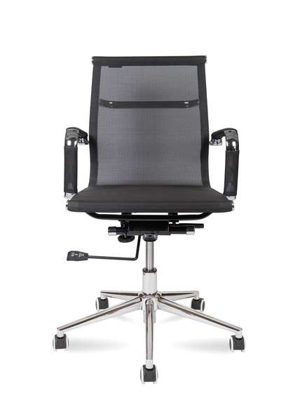 Кресло офисное Норден / Хельмут LB / черная сетка