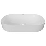 Раковина накладная на столешницу WAVE Slim 600*400*145 ш*г*в без перелива,белый,прямоуг