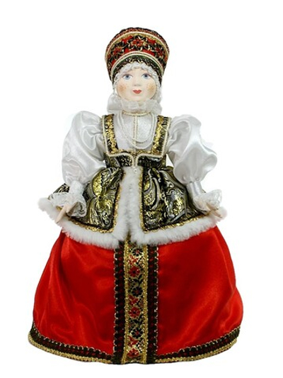 "Кукла на чайник" коллекционная в русском традиционном костюме.