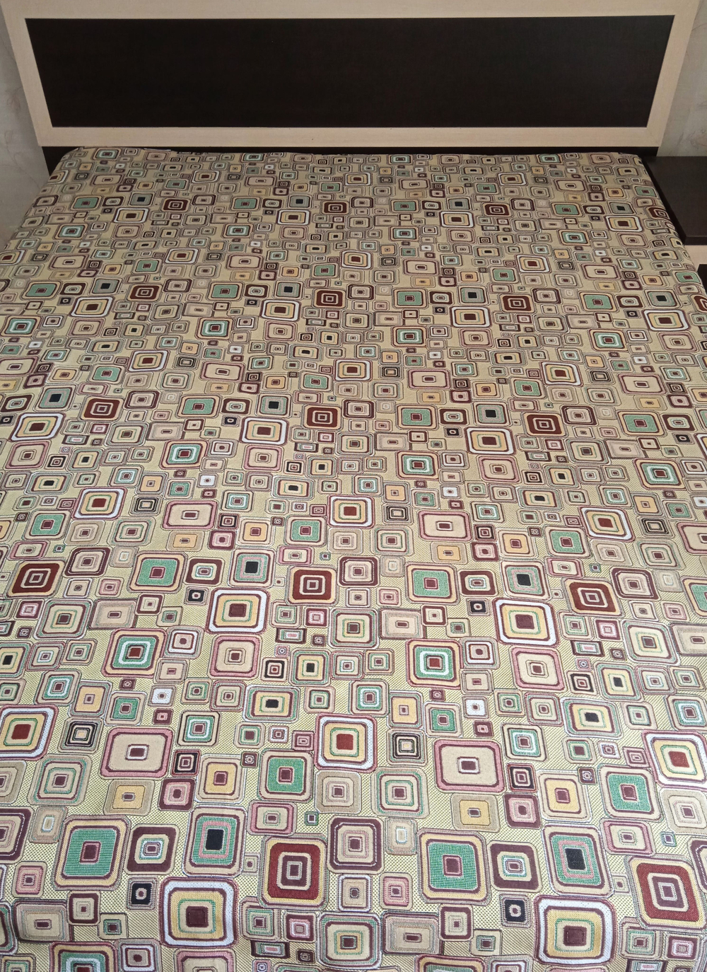 Покрывало гобеленовое Квадраты 1,5-спальный (150х200)