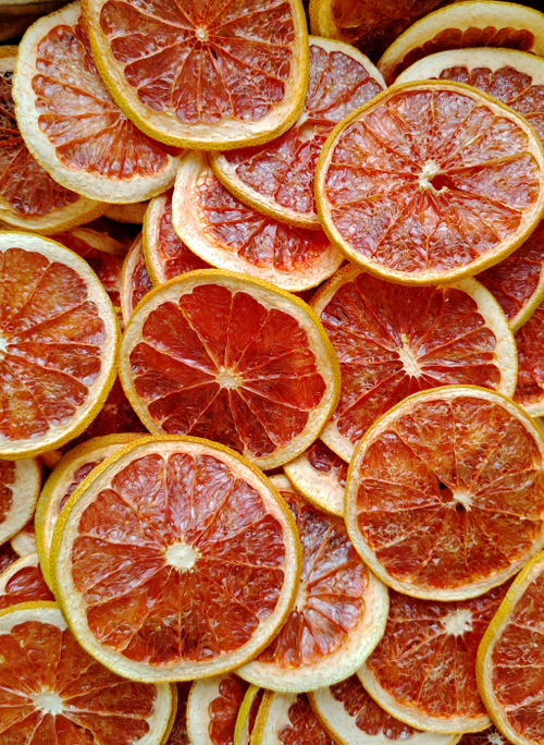 Грейпфрут сушёный с кожурой, большая пачка 150 г