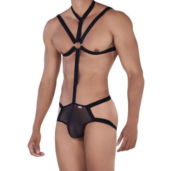 Мужские трусы джоки черные Pikante DOMINATE JOCKSTRAP 034611