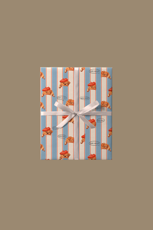 Упаковочная бумага Месье Круассан / Paperie