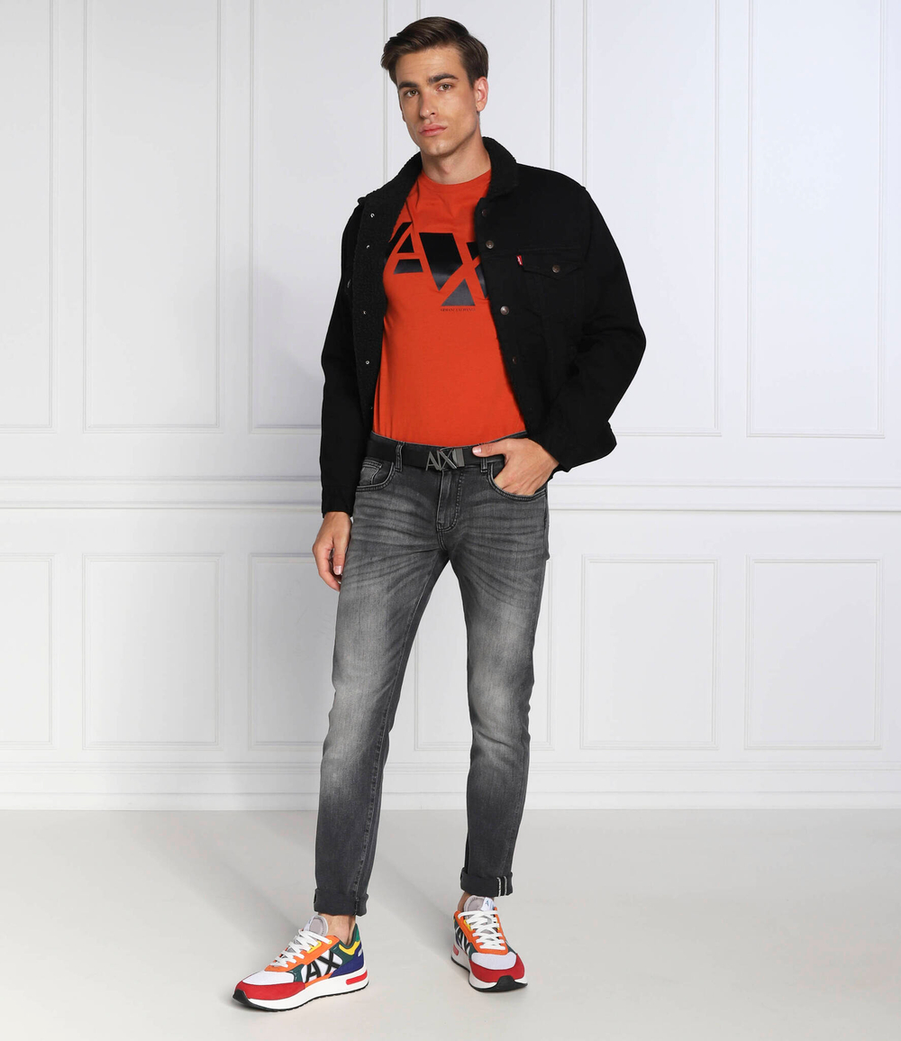 Футболка Armani Exchange - оранжевый(6LZTCA ZJ3VZ)
