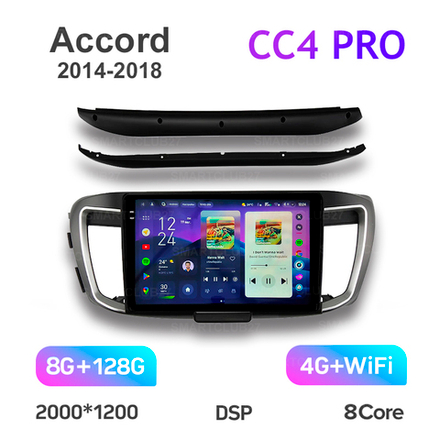 Teyes CC4 Pro 10,2" для Honda Accord 2014-2018