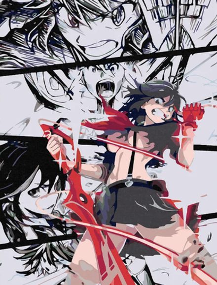 Картина по номерам Рюко Матой