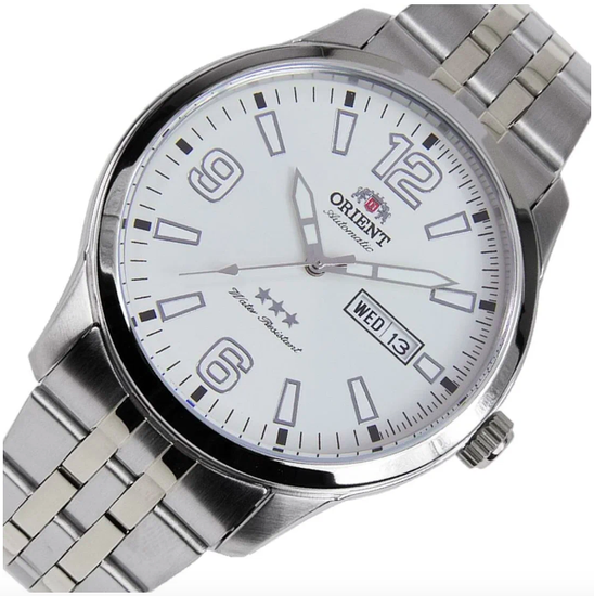 Мужские  механические  часы  Orient модель SAB0B006WB крупный план