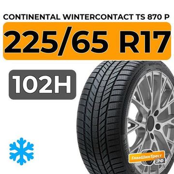 Continental WinterContact TS 870 P 225/65 R17 102H