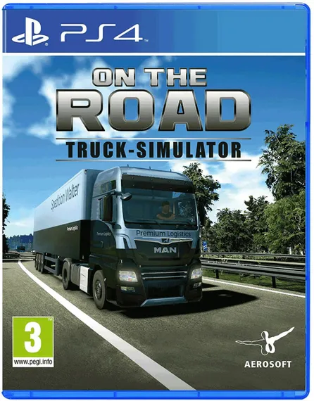PS4 On The Road: Truck Simulator (Б/У, Английская версия, CUSA-20547)