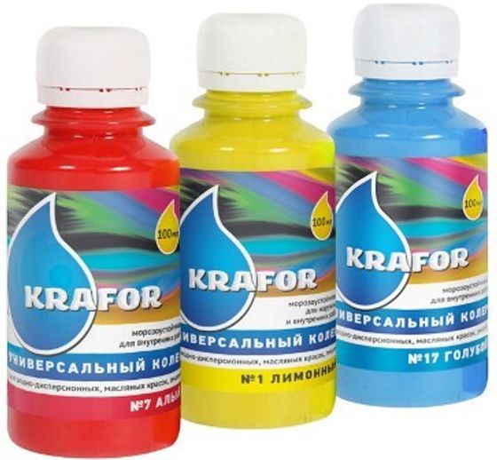 Колер универсальный №23 Карамель 450мл Krafor