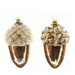 GAEM Украшение новогоднее "Желудь", L5,5 W5,5 H10 см, 2в.