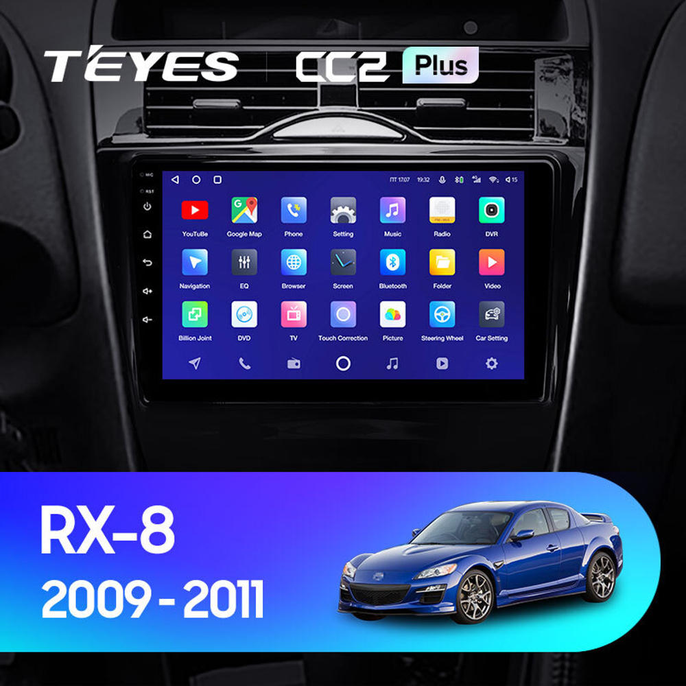 Teyes CC2 Plus 9" для Mazda RX-8 SE 2009-2011