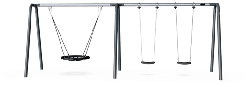 Двойные качели + качели Гнездо