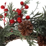 Венок хвойный новогодний «Лесной сюрприз» , 50 см