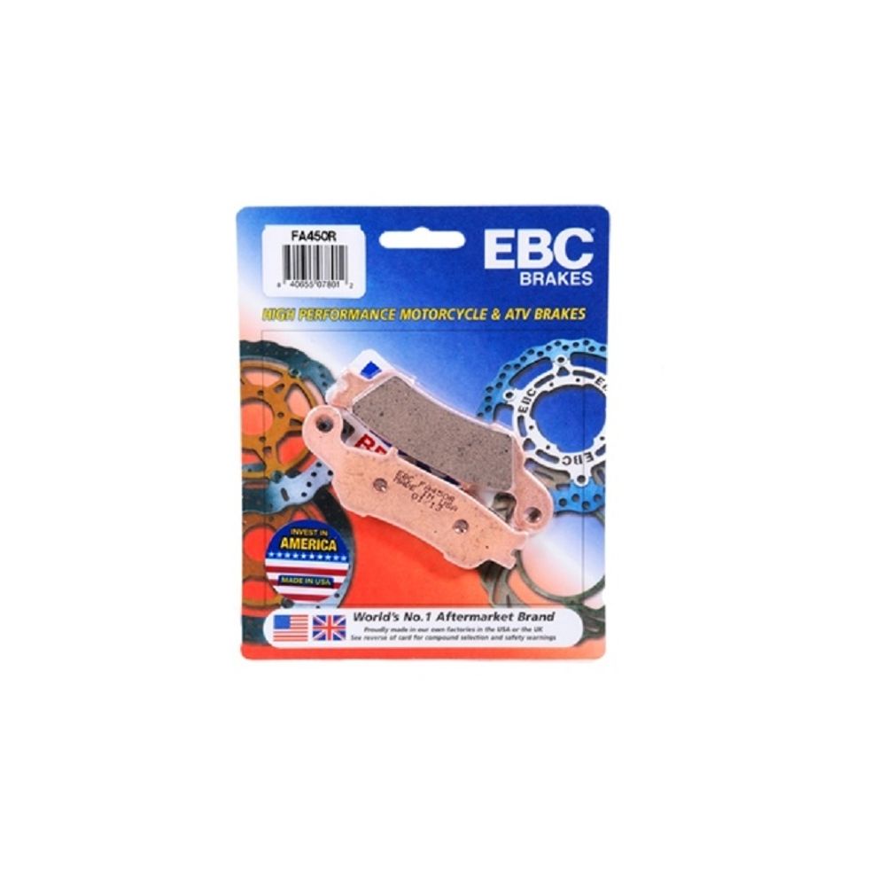 Тормозные колодки EBC FA450R перед YAM WR250/WR450F/YZ250/YZ450