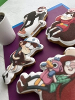 Пряники на торт имбирные Гравити Фолз