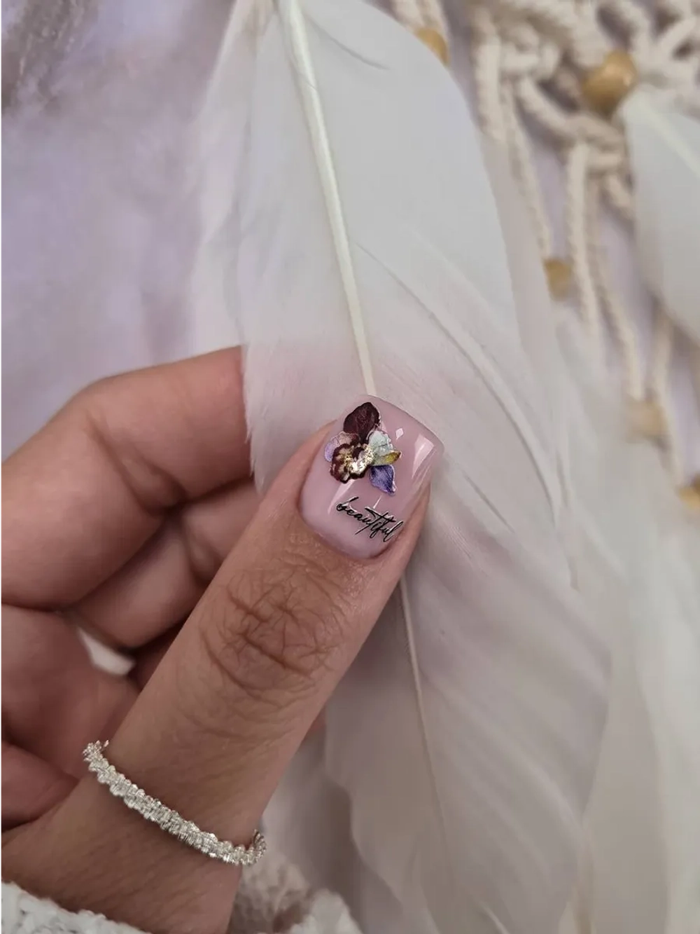 Lucky Rose Слайдеры наклейки для ногтей Foil 130