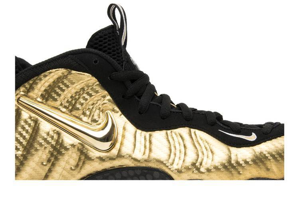 Nike foamposite top one gold