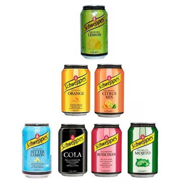 Газированный напиток Schweppes The Original Citrus Mix со вкусом цитрусовый микс, 330 мл (Польша)