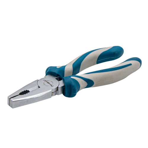 34-4-002 Плоскогубцы комбинированные PREMIUM, 180 мм, CR-V, двухкомпонентные рукоятки