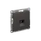 Розетка компьютерная AtlasDesign RJ45 кат.5E механизм базальт SE ATN001483