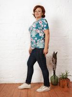 Гламелия - футболка бирюза Iv-capriz (Акция)