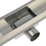 Душевой трап под плитку (сухой+гидрозатвор) 70*500 TIM