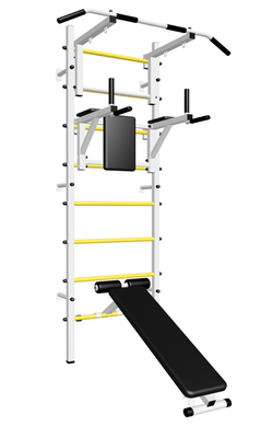 Шведская стенка Sv Sport усиленная 605 (Турник стандарт/Брусья/Скамья)