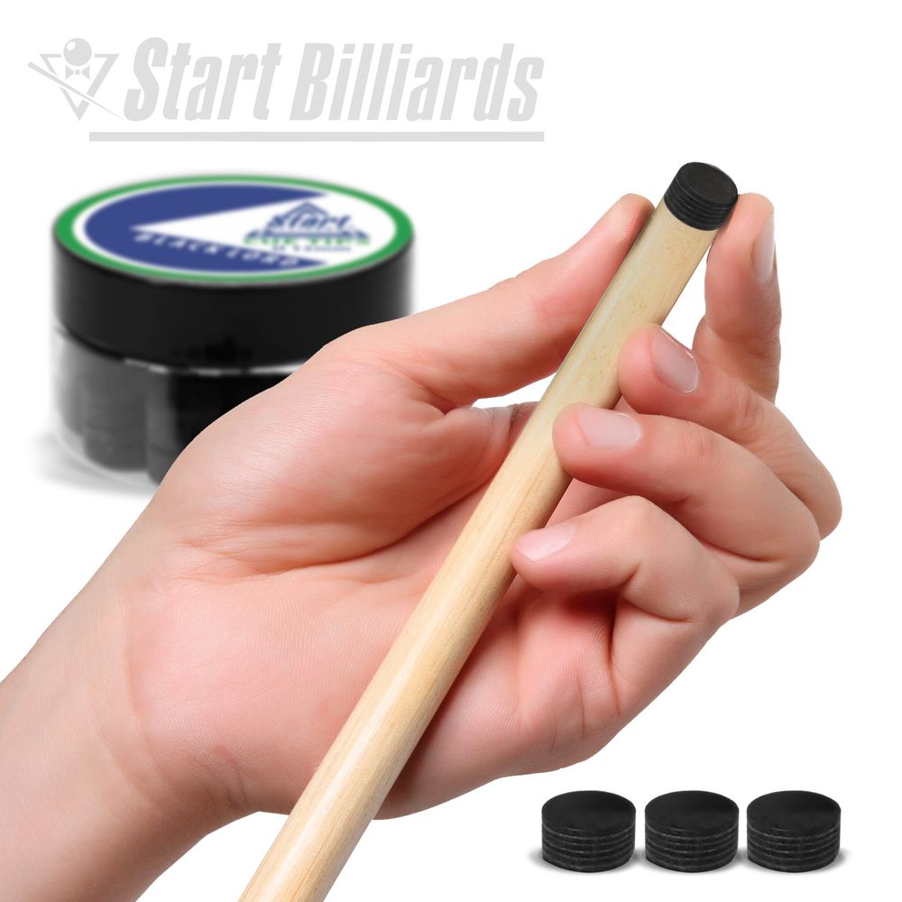 Наклейка Startbilliards Cue Tips Black Lord 13 мм H (50 шт)