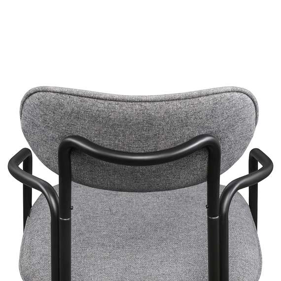 Стул Ror, Round, серая рогожка | Latitude | Купить в Hallberg.ru