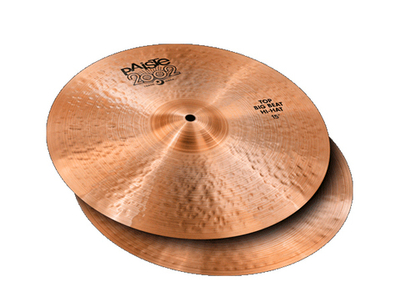 0001064015 2002 Black Big Beat Hi Hat Две тарелки 15", Paiste