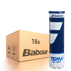 Упаковка теннисных мячей Babolat Team All Court - 18 x 4B