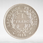 France, 1 Franc 1989 - Bicentenary of the convocation of the Estates-General (1789-1989), VF