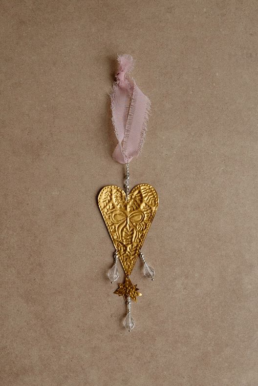 Новогодняя игрушка Сердце №3 / Polya Studio