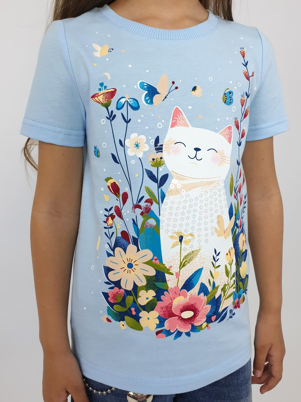 6-88-8 Футболка для девочки