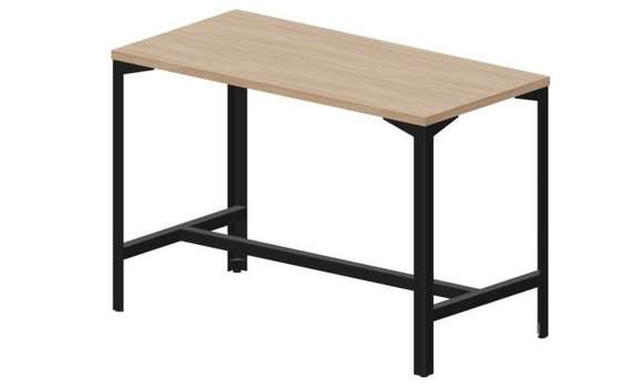 Высокий стол 158х78х106см, столешница 3,6см