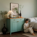 Комод, 108х41х98, Саргас, с ящиками, для одежды и игрушек, в прихожую, деревянный, эвкалипт, Dipriz