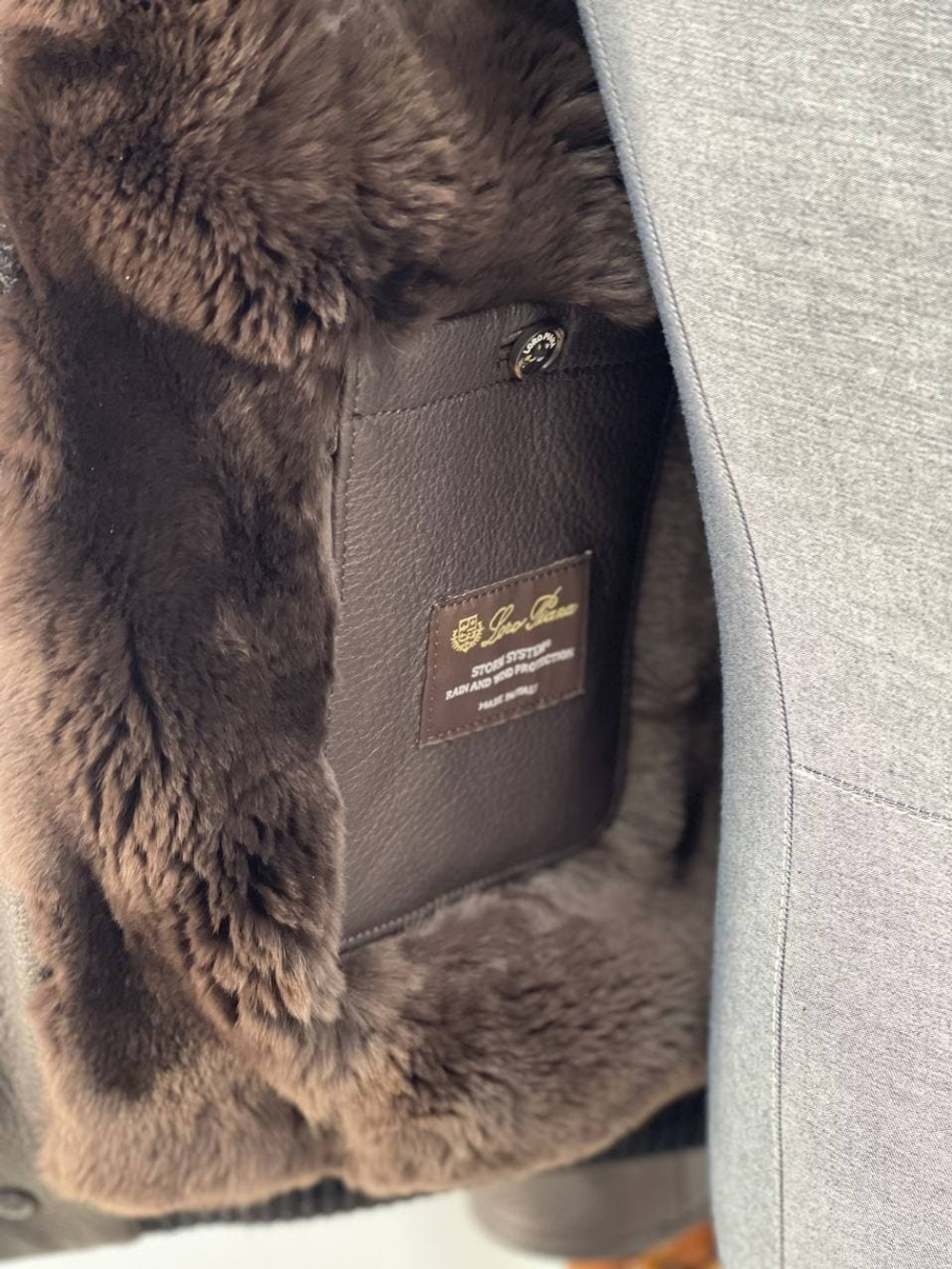 Куртка Loro Piana с мехом