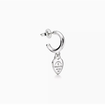 Серьги-кольца из серебра 925, Tiffany💝