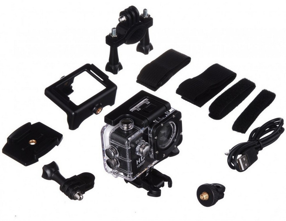 Видеорегистратор + Экшн Камера Eplutus DV12 FHD