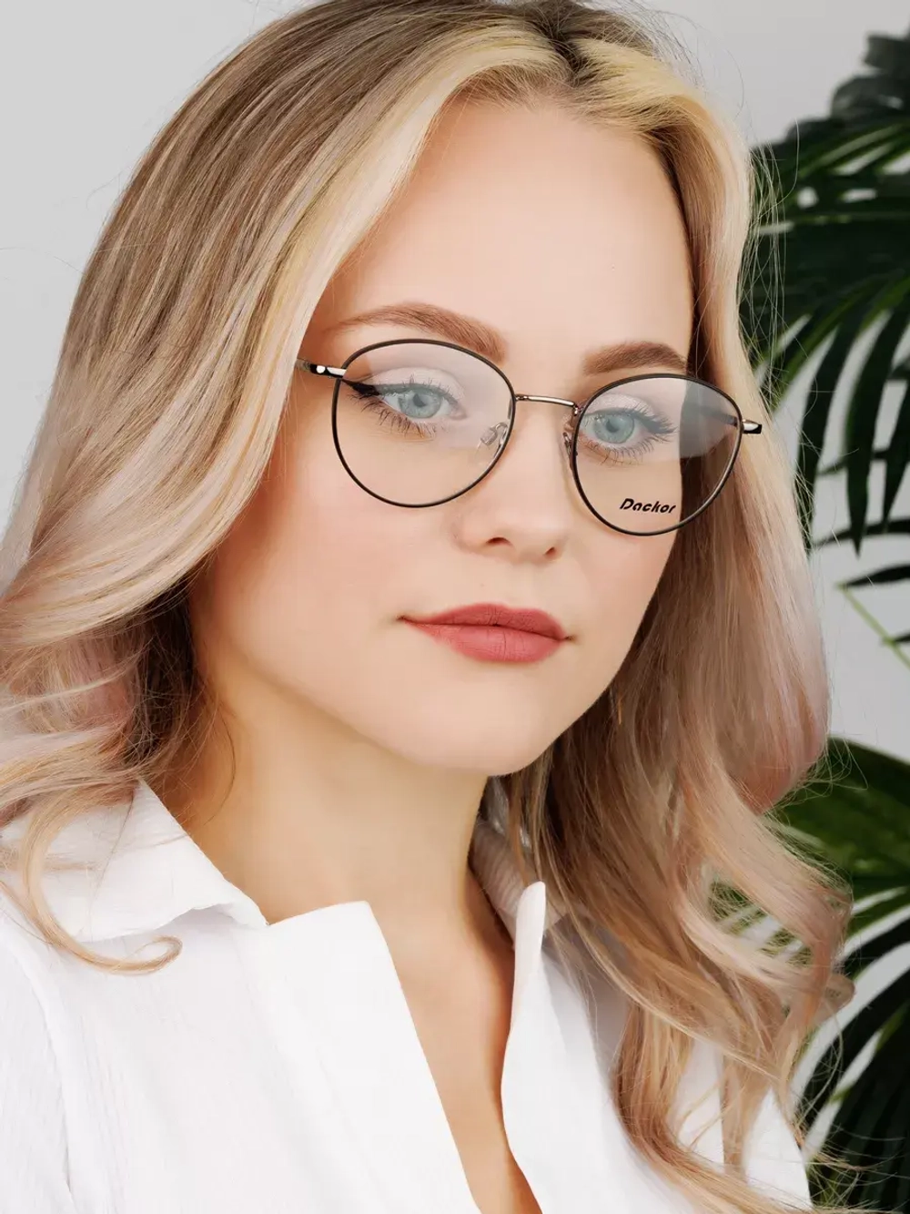 Оправа для очков женская брендовая металл