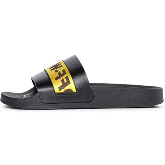 Off-White Industrial Slider 'Black Yellow'