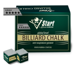 Мел Start Billiards 5 звезд серый (144 шт)