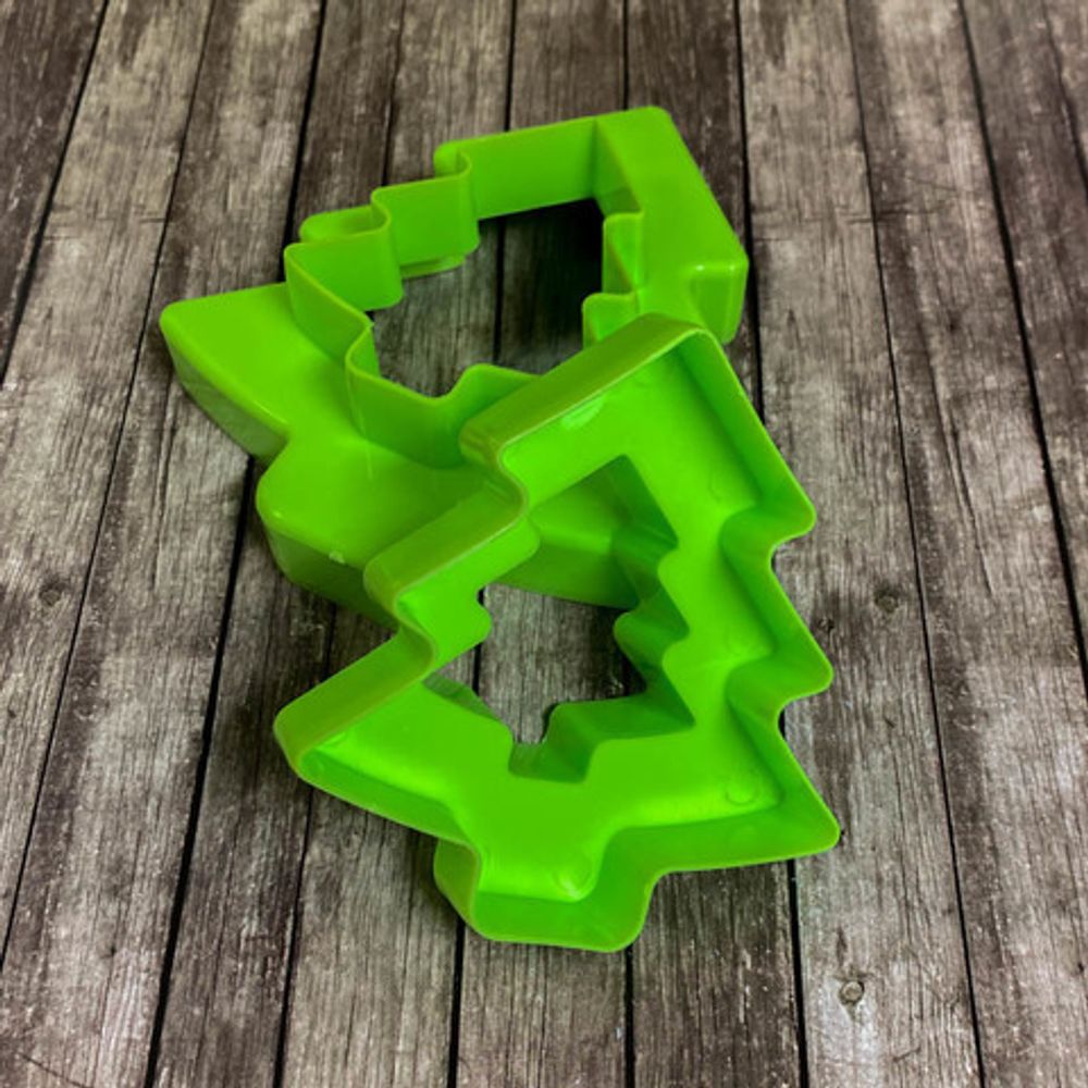 Вырубки для печенья &quot;Елка&quot; двухсторонние, 2 шт.