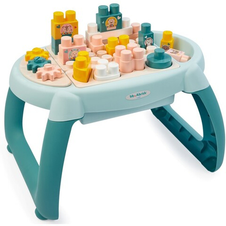 Ecoiffier Abrick - Стол с сортером + 15 строительных блоков 7917 / артикул   7917  / GTIN 3280250079170