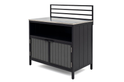 Модуль уличной кухни из алюминия БЕЙС (консоль закрытая)